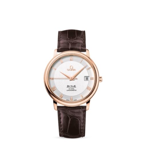 Omega De Ville Prestige Co-Axial 36.5 Red Gold / Silver